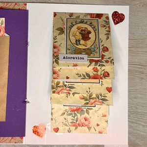 Valentine Mini Journal card kit - January 14th only