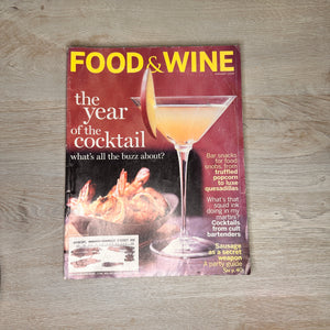 Food & Wine magazines - lot of 5