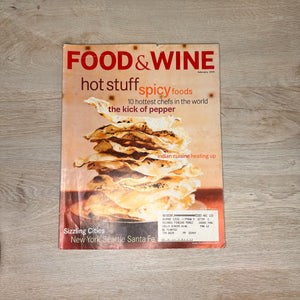 Food & Wine magazines - lot of 5