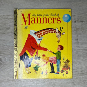 Manners - Little Golden Book