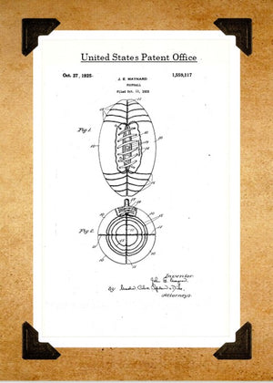 Football Patent cards