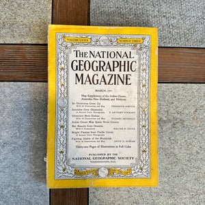 1940s National Geographic magazines