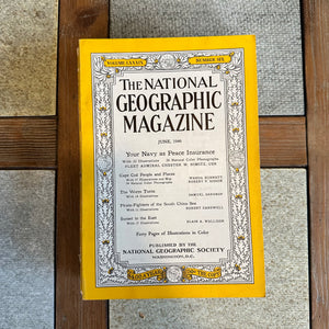 1940s National Geographic magazines