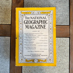 1940s National Geographic magazines