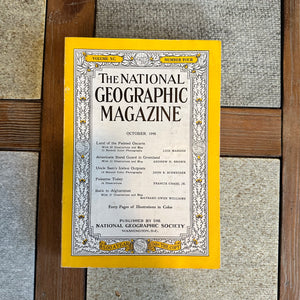 1940s National Geographic magazines