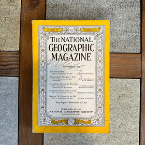 1940s National Geographic magazines