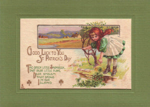 St Patrick's Day Greeting From the Past greeting cards