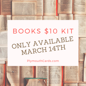 Books Mini Journal card kit -March 14th only