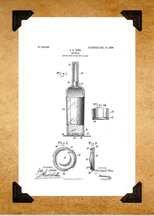 Wine Patent cards