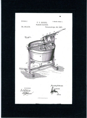 Laundry Patent cards