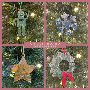 Circuit Board ornaments