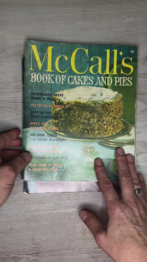 McCall's softcover cookbooks - 1960s-1970s