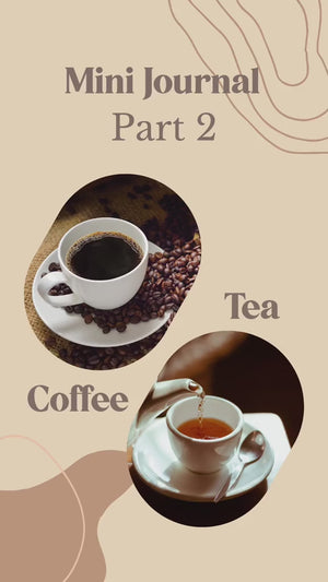 Coffee Tea Mini Journal part 2