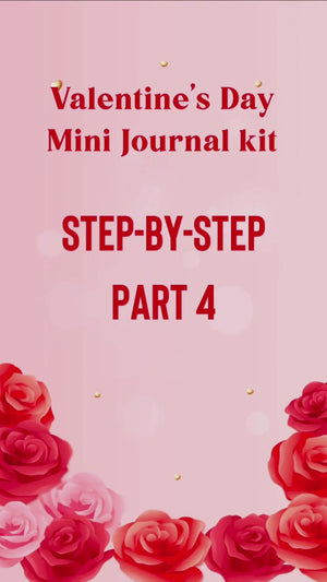 Valentine Mini Journal card kit - January 14th only