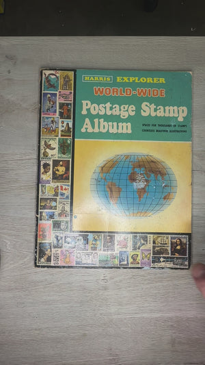 Harris Explorer World-Wide Stamp album