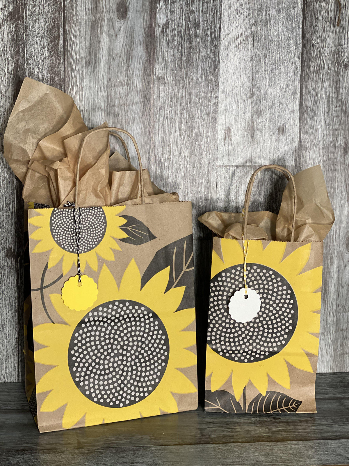 Sunflower discount shopping bag