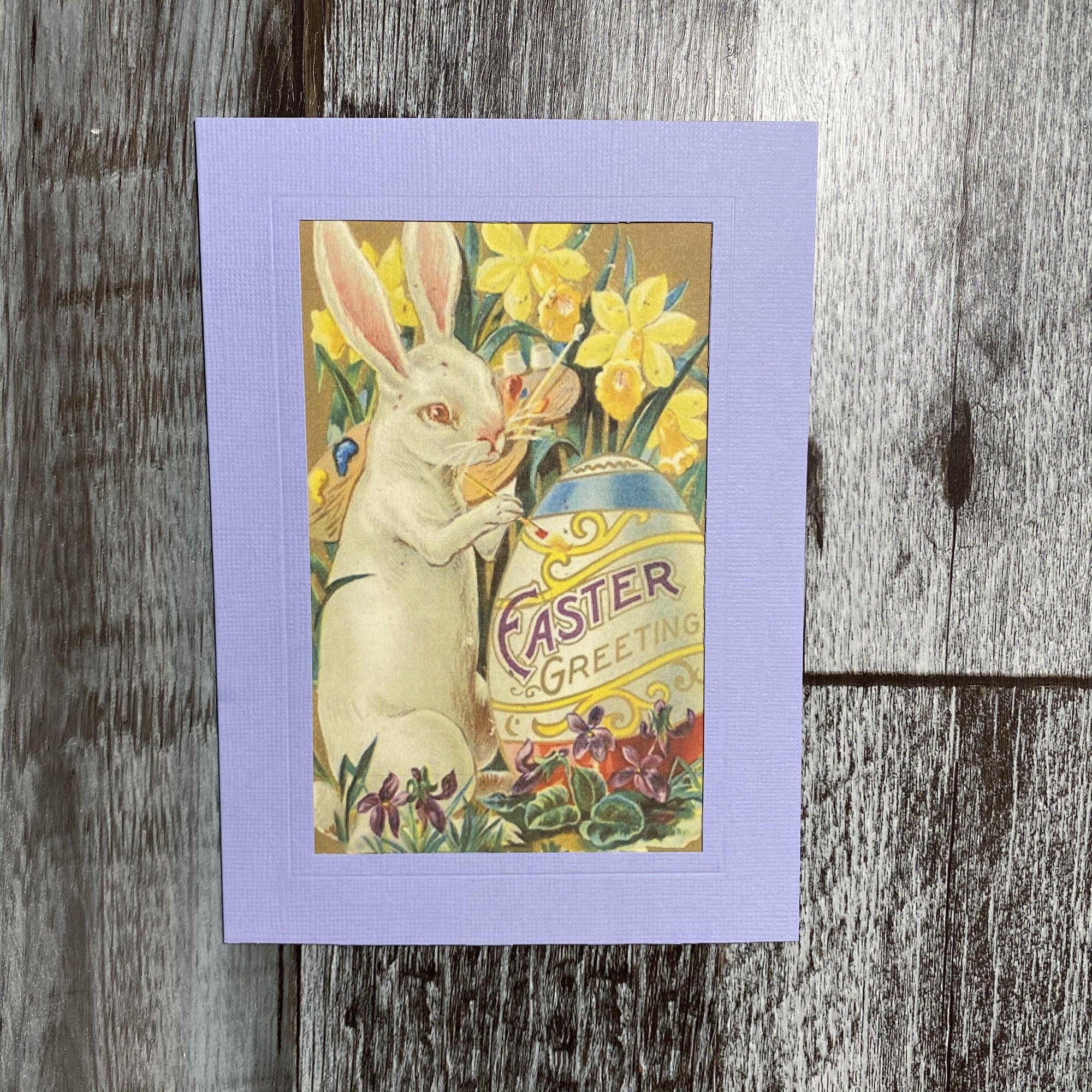 Easter Greetings Painting-Greetings from the Past-Plymouth Cards