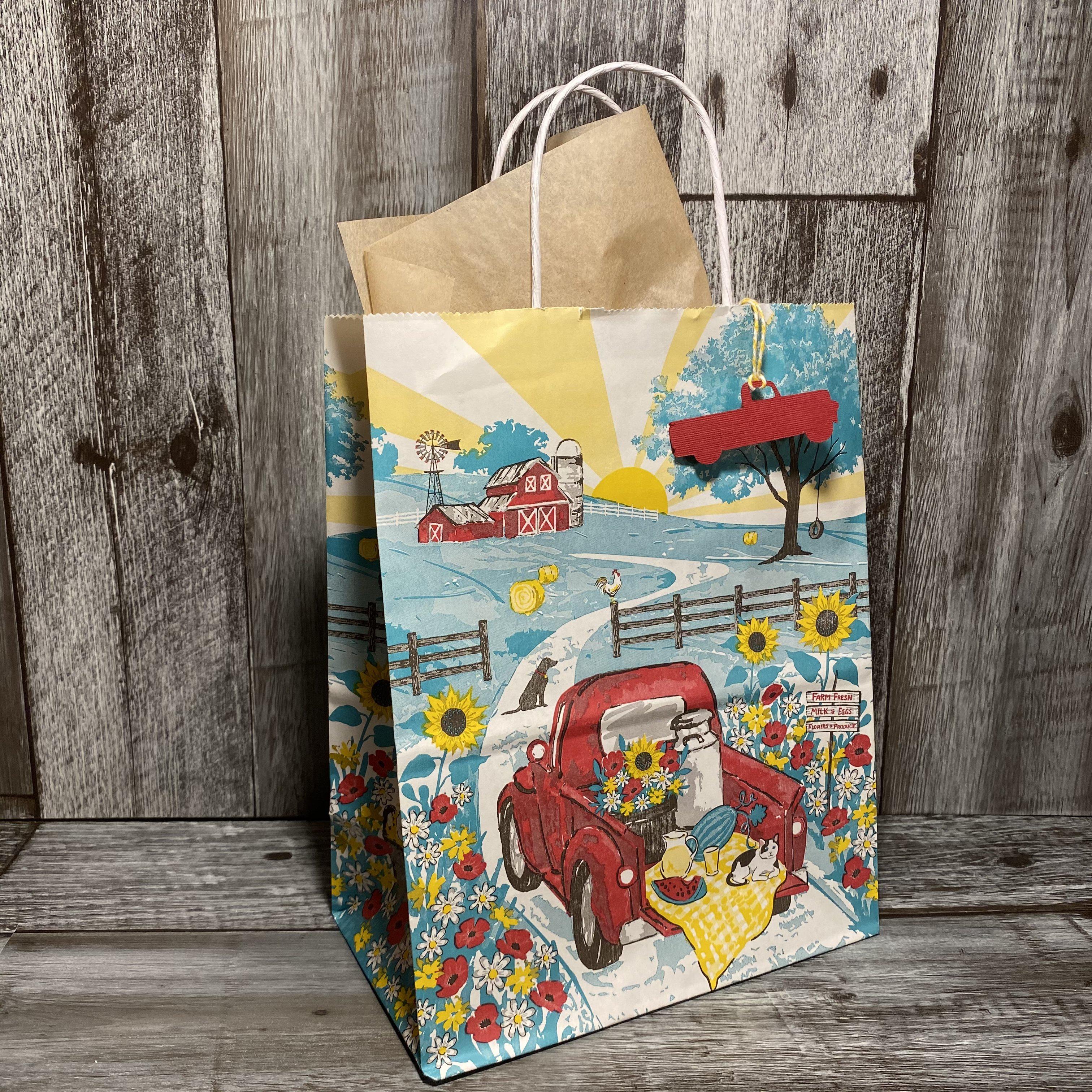 Gift Bag & Tag - Lemons - Plymouth Cards