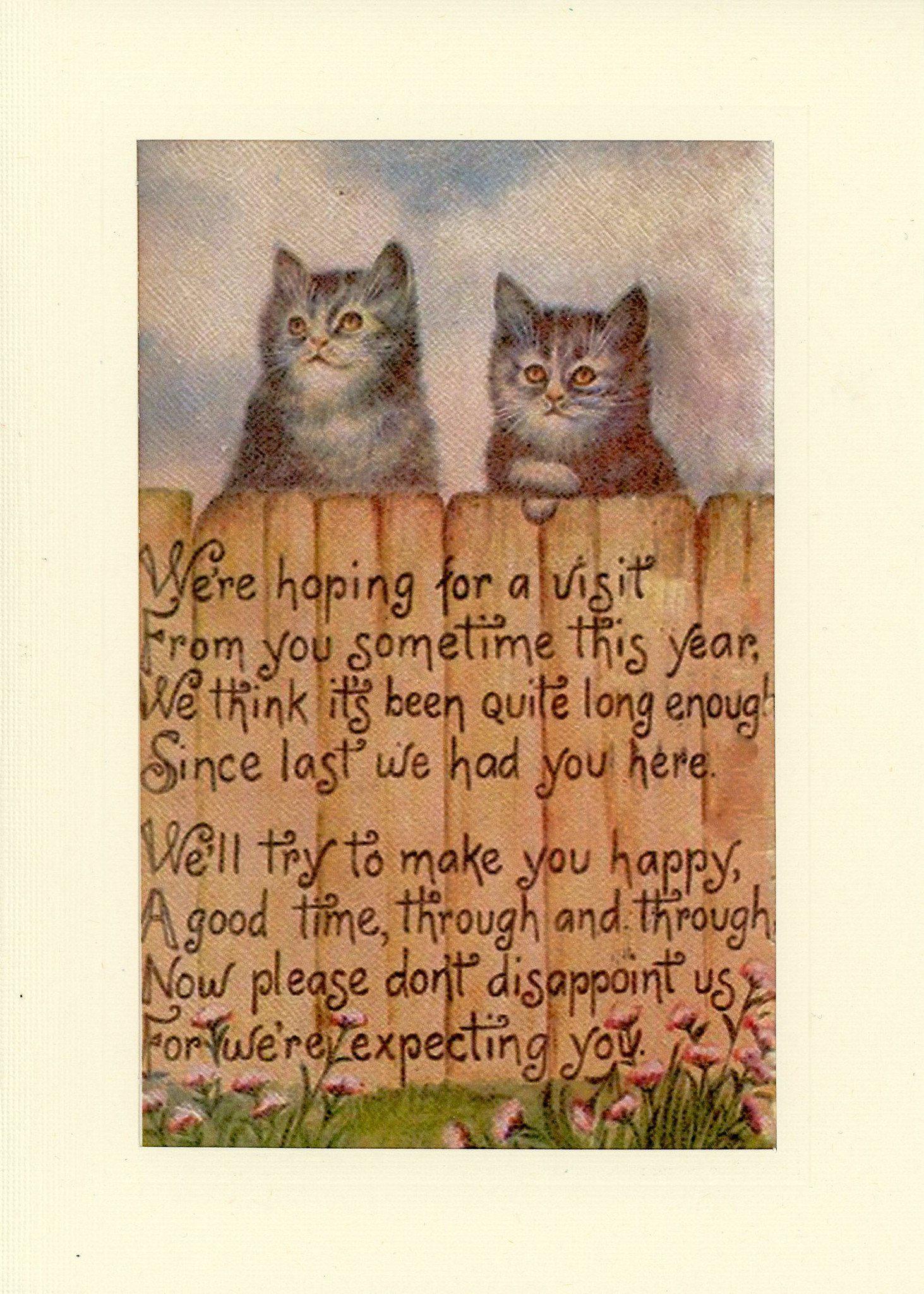 Visit Soon-Greetings from the Past-Plymouth Cards