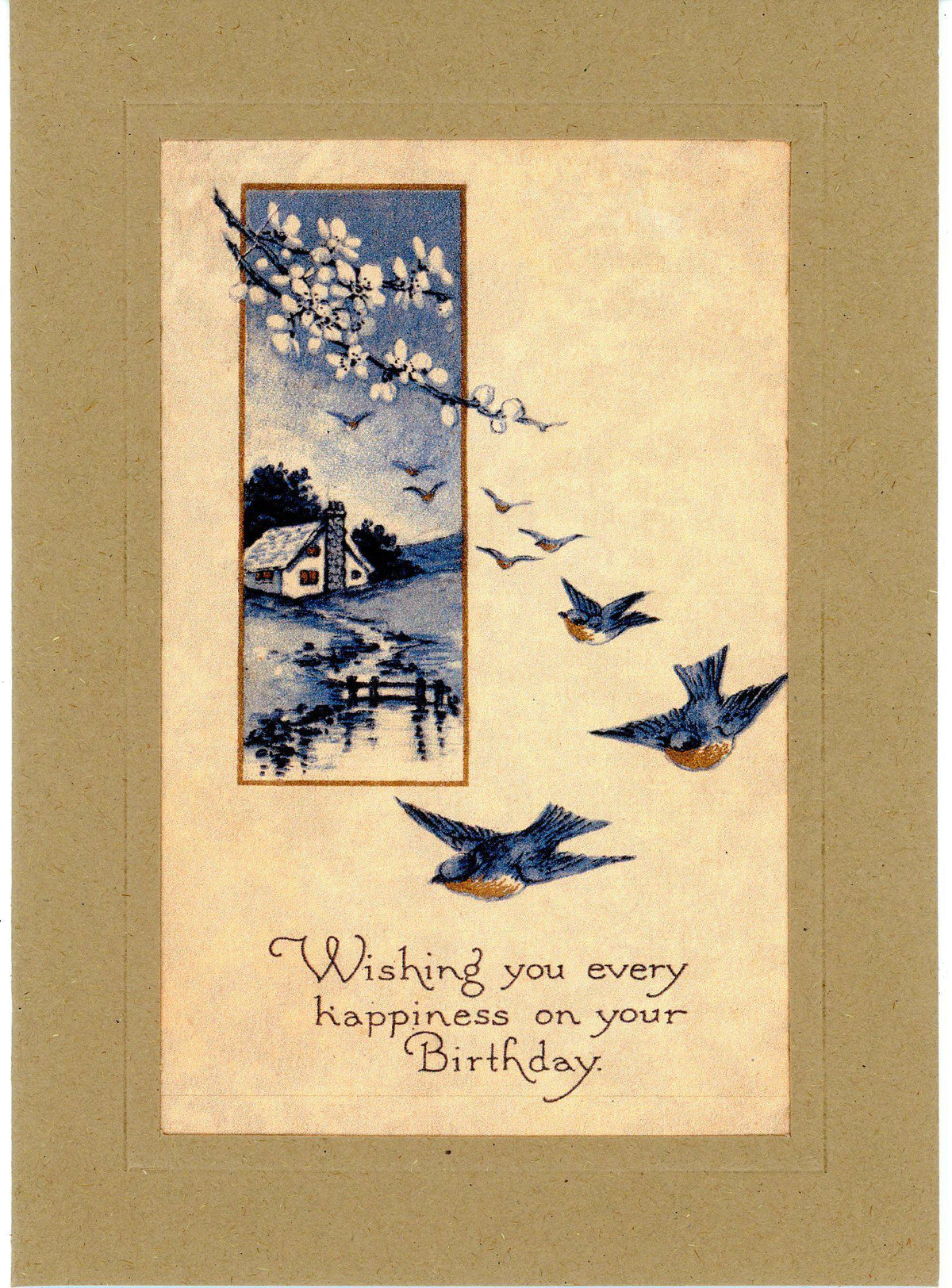 happy birthday vintage cards
