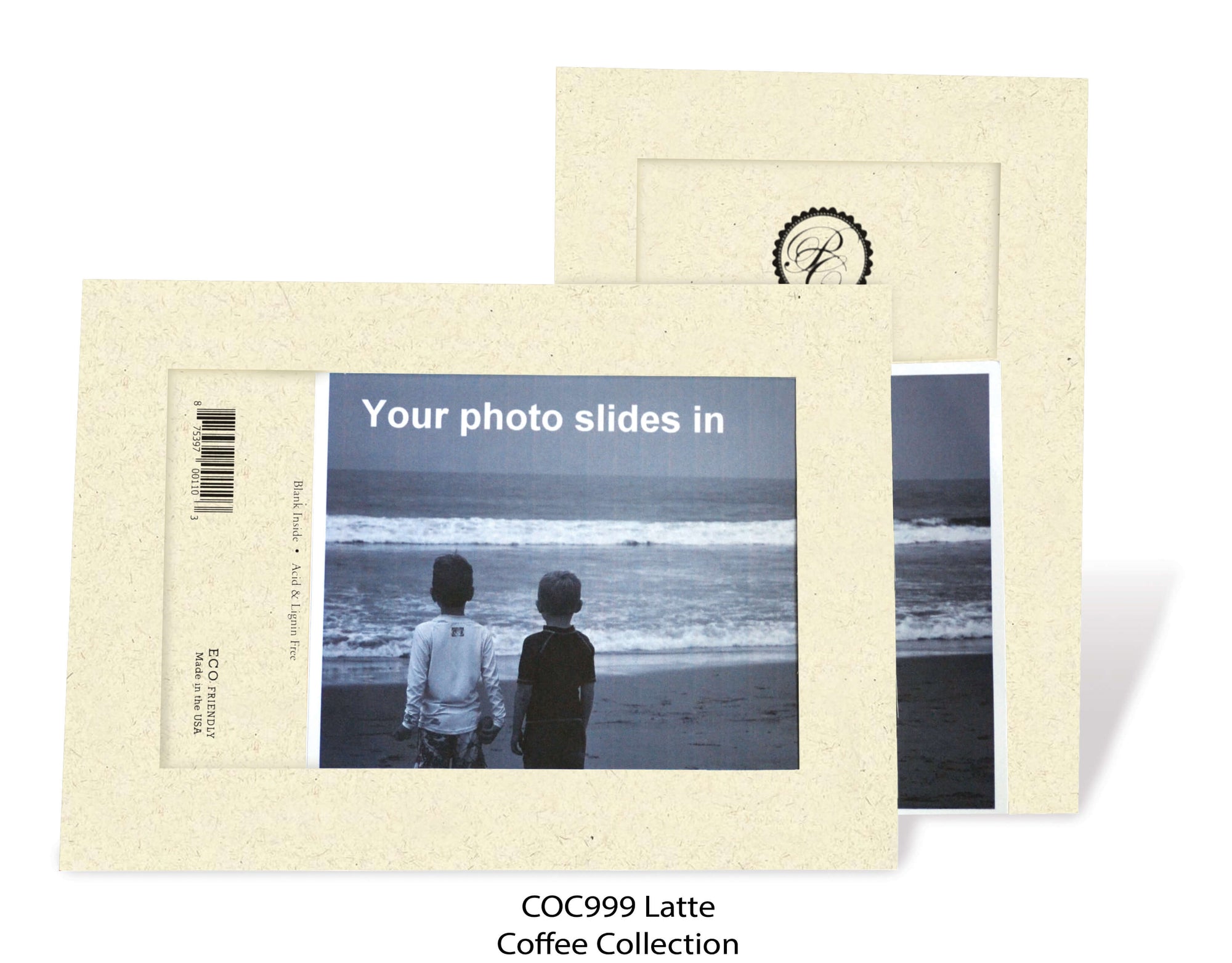 Latte #COC999-Photo note cards-Plymouth Cards