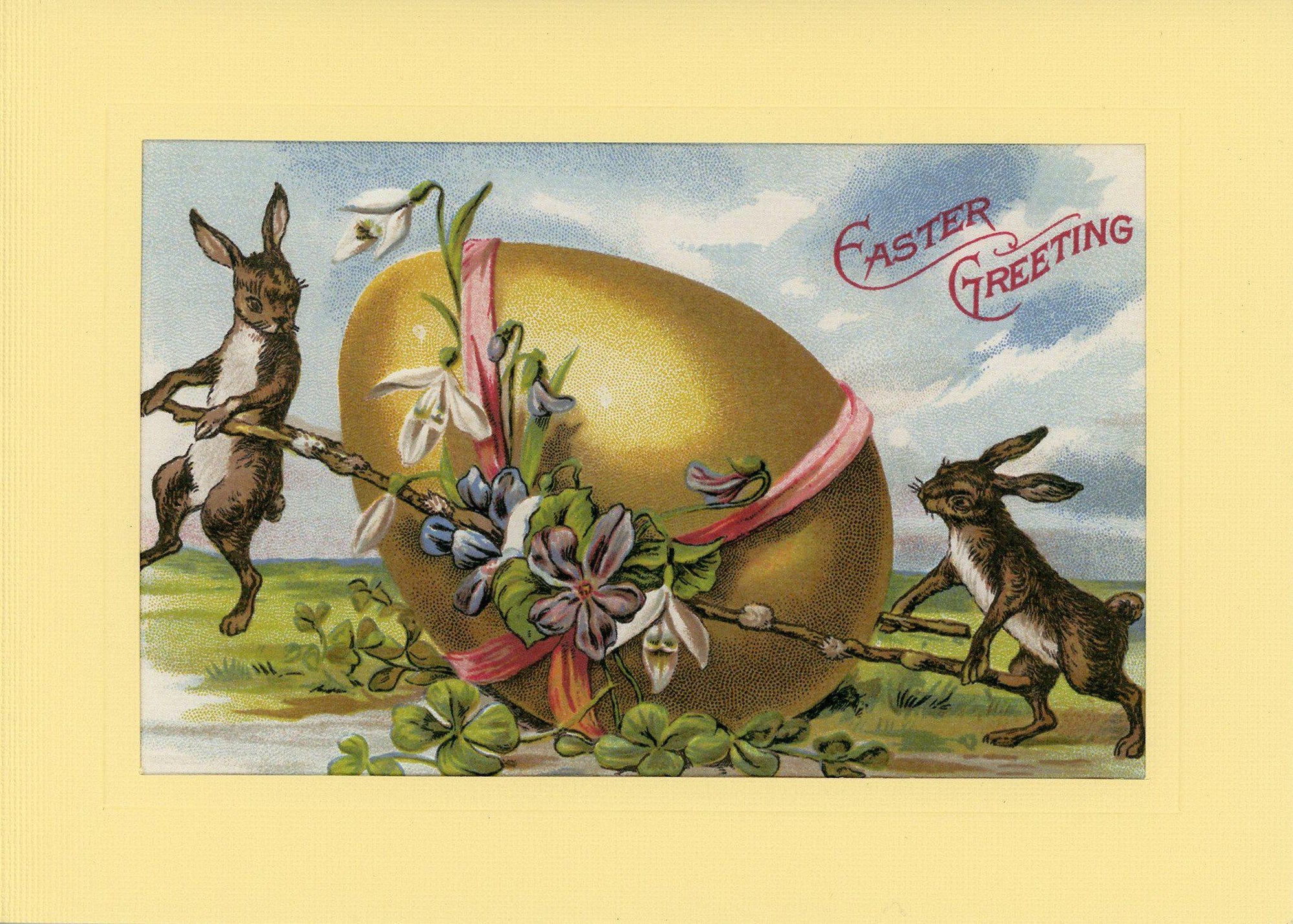 Easter Greeting-Greetings from the Past-Plymouth Cards