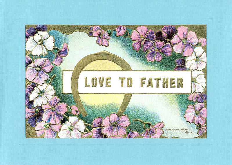 Unique Vintage Greeting Cards | Plymouth Card Company Tagged "Father's ...