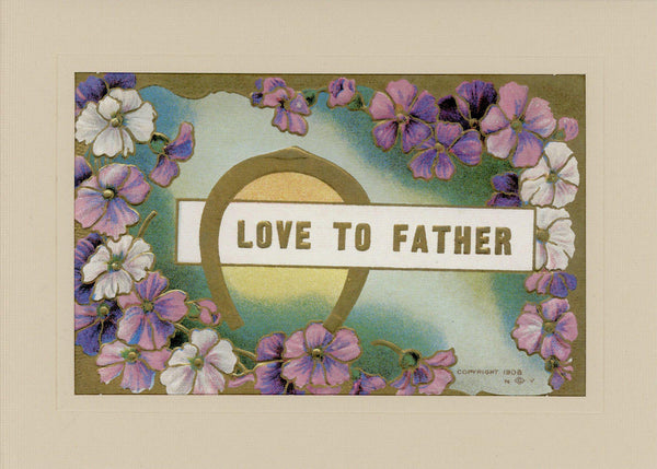 Unique Vintage Greeting Cards | Plymouth Card Company Tagged "Father's ...