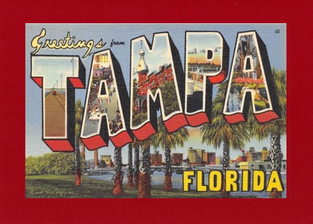 Greetings from Tampa-Greetings from the Past-Plymouth Cards