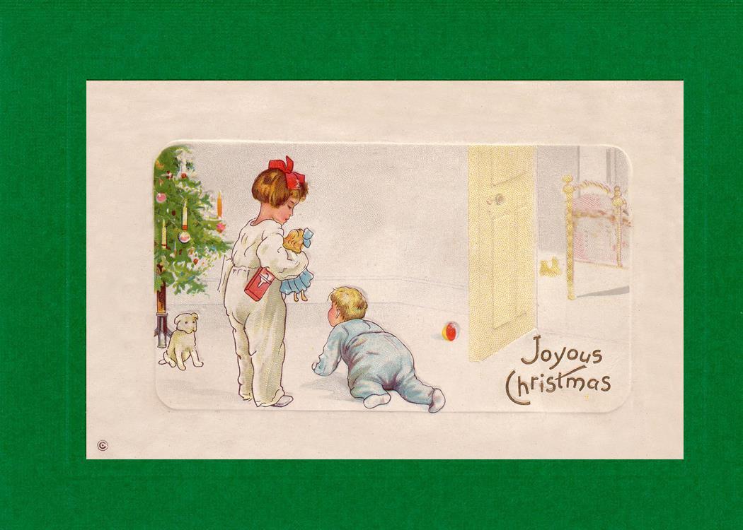 Joyous Christmas-Greetings from the Past-Plymouth Cards