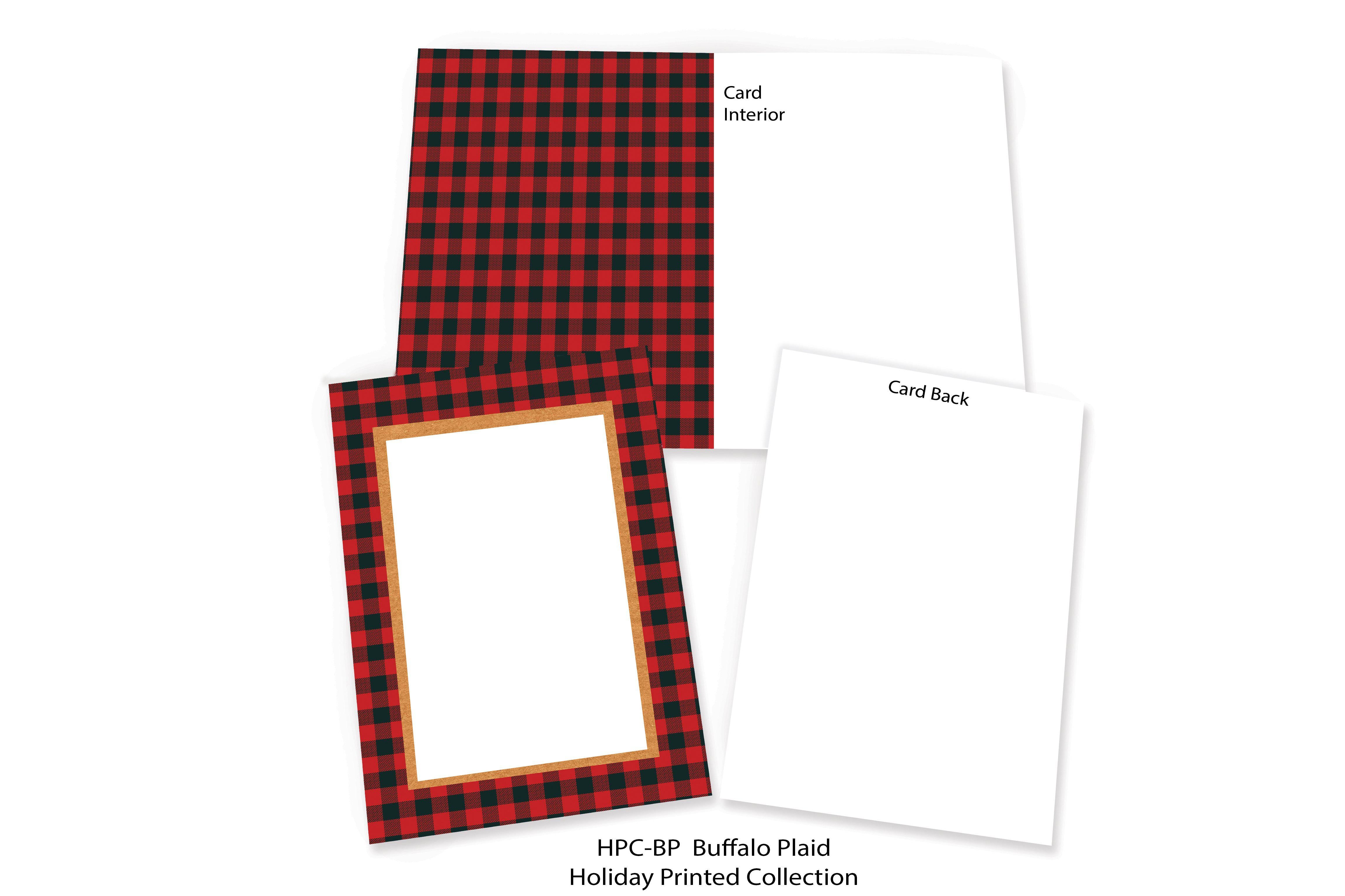 Buffalo Plaid Retail & Sales Premium Business 2024 Card