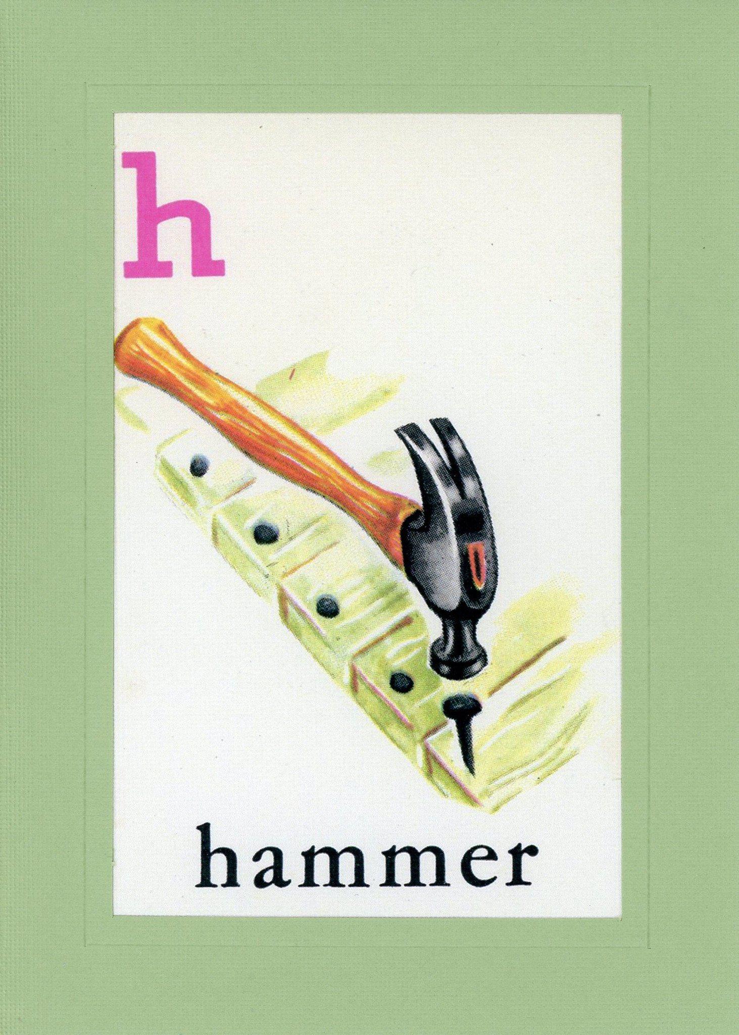 H is for Hammer-Alphabet Soup-Plymouth Cards