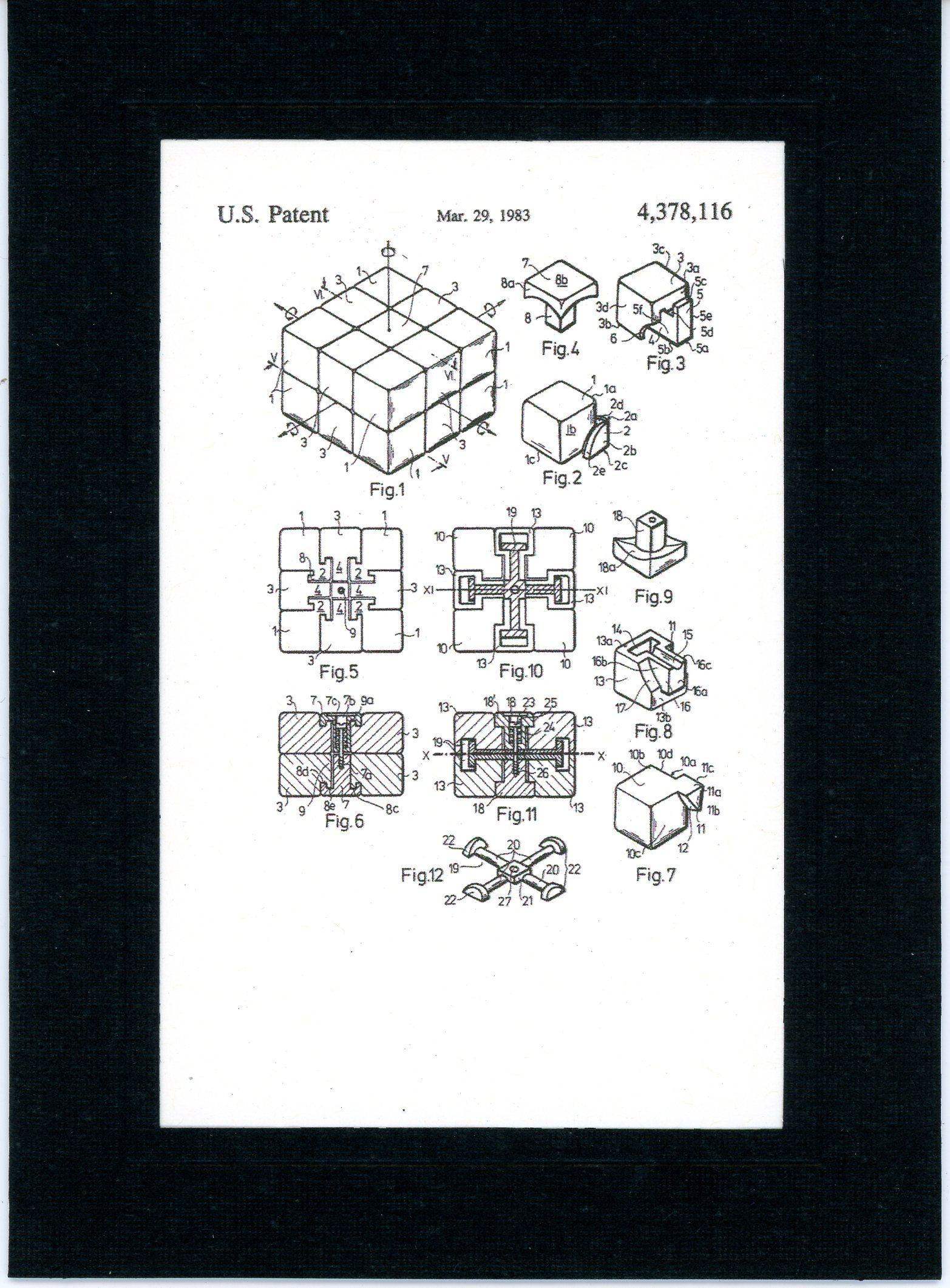 Rubik's Cube-Greeting Card-Plymouth Cards