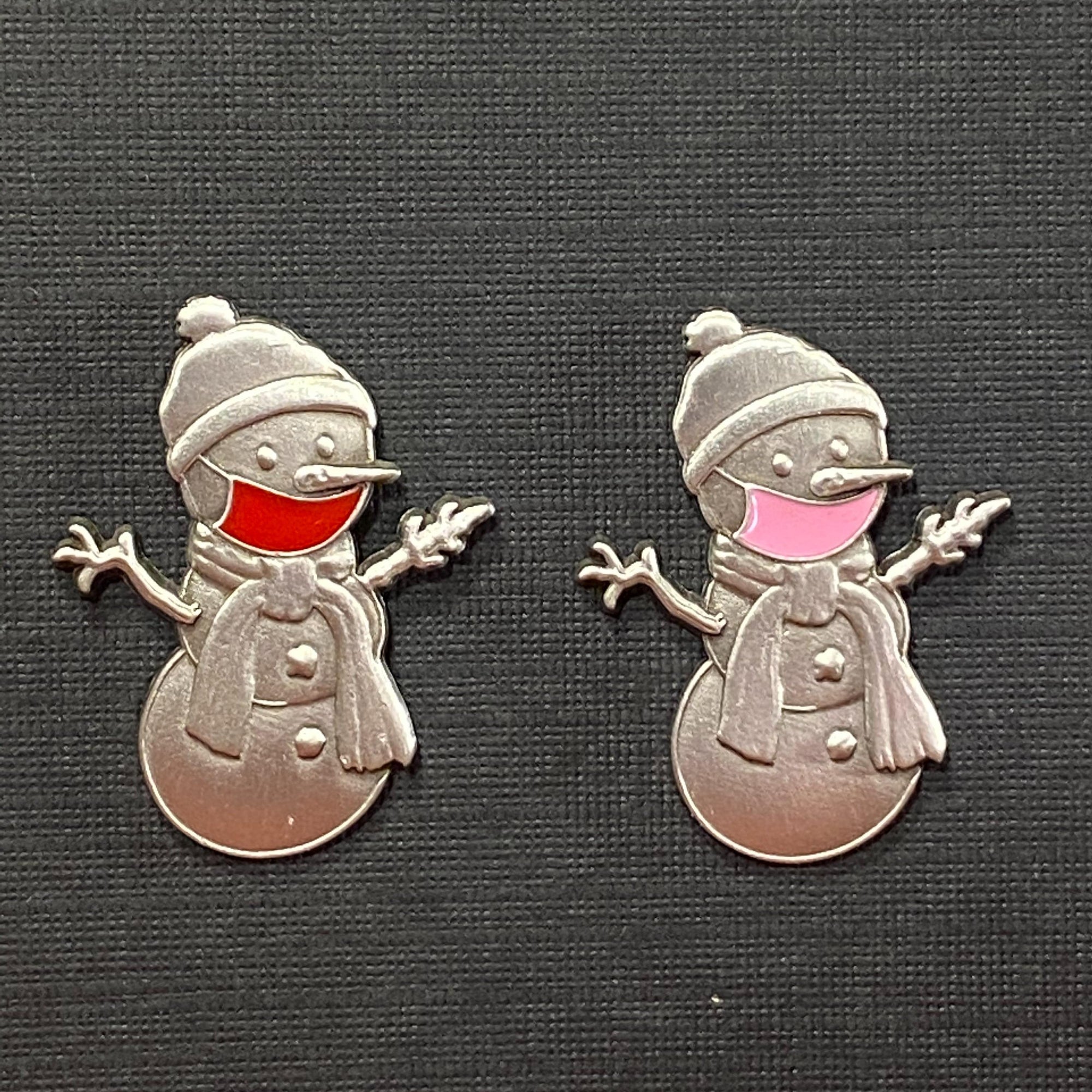 Clarence the Snowman - Masked Pin-Plymouth Cards